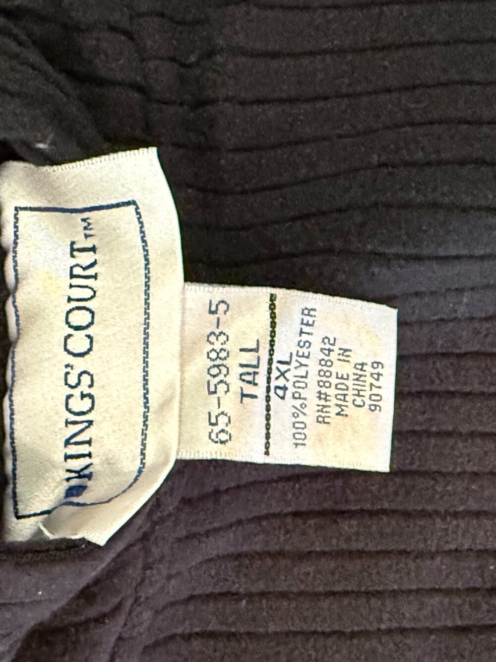 LONG SLEEVE FLEECE 4XL TALL